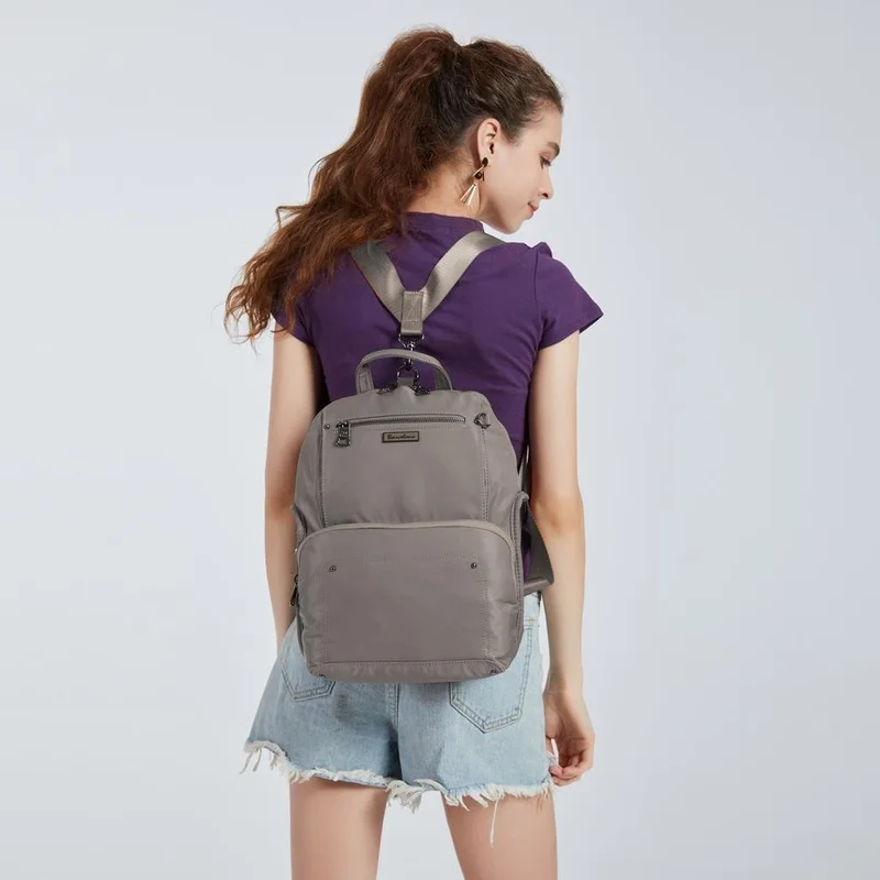 Barcelona Satin Fabric Women's Postman and Backpack 2108