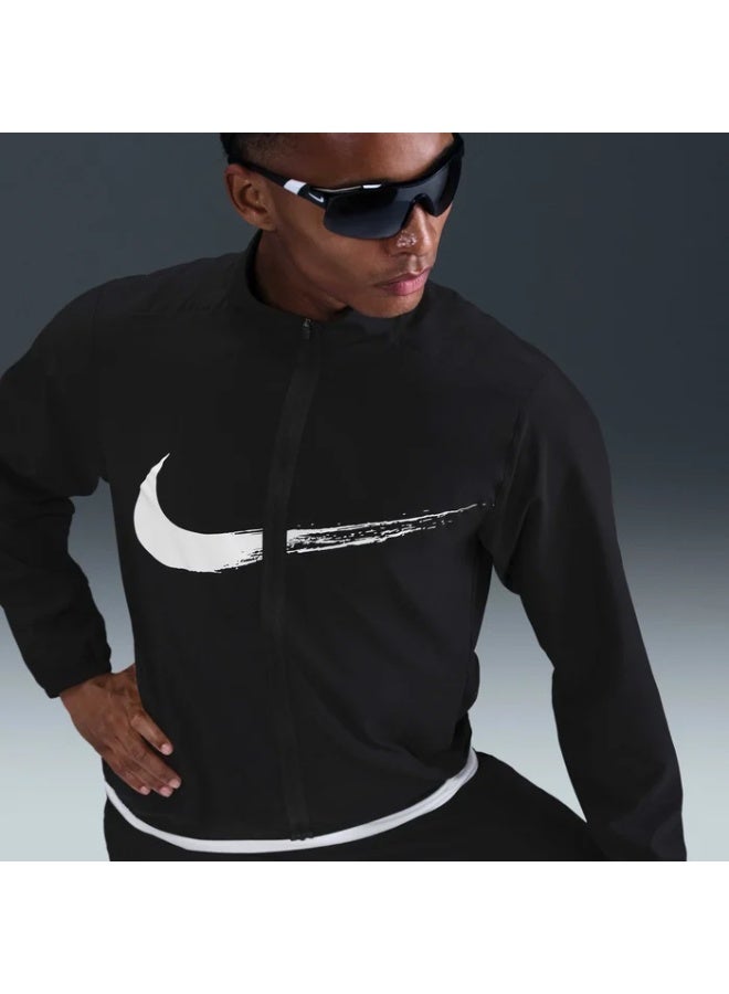 Nike Men’s Nike Dri-FIT Form Hooded Jacket Graphic - Image 2