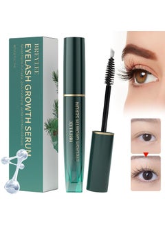 Rapid Eyelash Growth Serum BREYLEE Lash Serum for Eyelash Growth Eyebrow Growth Serum Boosting Thickness Stronger Healthier Lashes  Brows Vegan  CrueltyFree Hypoallergenic Dual Brushes