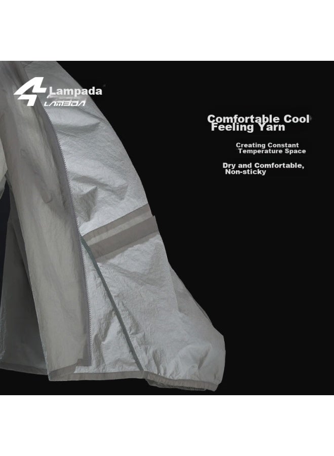 Lampada Lanpada Windproof Vest For Road, Mountain, And Cycling Equipment, Quick-dry, Spring And Autumn, Gray, M - Image 5