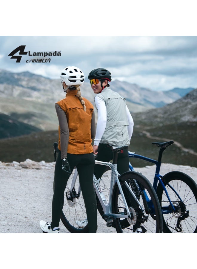 Lampada Lanpada Windproof Vest For Road, Mountain, And Cycling Equipment, Quick-dry, Spring And Autumn, Gray, M - Image 4