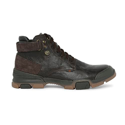 Buckaroo URI Genuine Leather Brown Casual Boots For Mens: Size UK 6 - Image 3