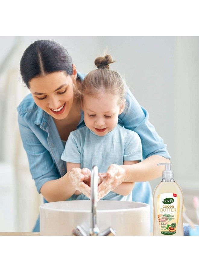 Dalan Cocoa Butter Cream Ultra Moisturizing Liquid Hand Soap For Dry And Fresh Hands Feeling Clean And Soft ((13.5 Fl Oz / 400 Ml (Pack Of 3)) - Image 4