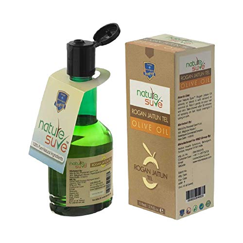 Nature Sure Rogan Jaitun Tail Olive Oil for Skin, Hair and Nails - 1 Pack (110ml) - Image 1