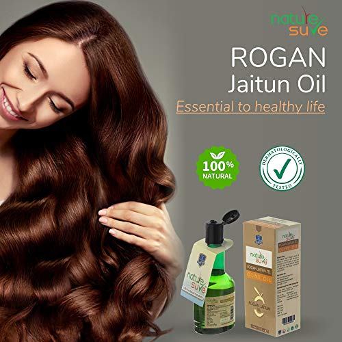 Nature Sure Rogan Jaitun Tail Olive Oil for Skin, Hair and Nails - 1 Pack (110ml) - Image 2