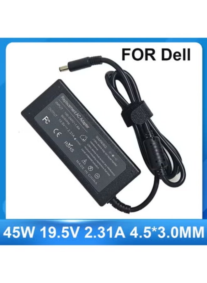 Chabeia 45W 19.5V 2.31A 4.5*3.0MM Laptop Charger For Dell Inspiron XPS13 9343 9350 9365 9360 XPS12 LA45NM140 vostro5370 13 5000 AC Adapt - Image 1