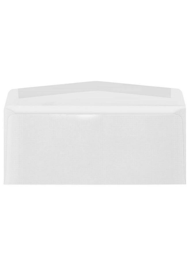 Blue Summit Supplies - 50010 Left Window Envelopes Thick Gummed Seal Single Window Envelopes For Quickbooks Checks Invoices Business Statements Personal Letters Number 10 Envelopes 500 Count Size 4 1/8 X 9 1/2 - Image 1