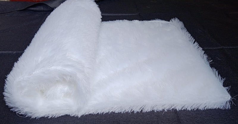 Frilt Super Soft White Fur Fabric for Photoshoot Soft Toys Costume Decoration and Dress Making 60 Inch Width Pana 2 Meter - Image 4