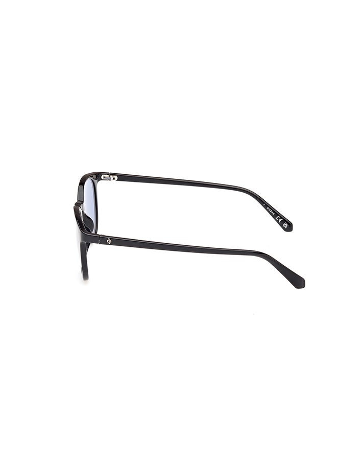 GUESS Men's UV Protection Round Sunglasses - GU0011801V51 - Lens Size: 51 Mm  - Image 2