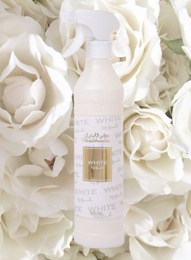 Banafa 9 Pieces White Oud House Freshener 500ml - Image 2