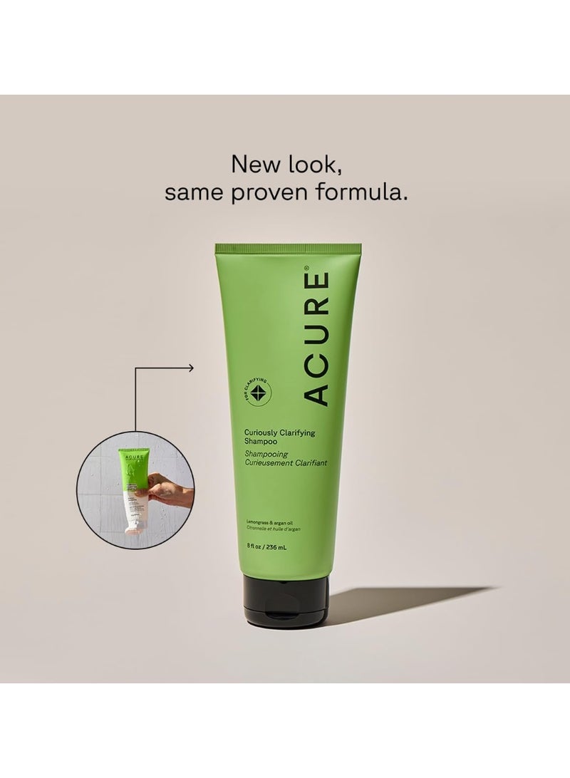 أكيور شامبو أكيور كيريوسلي كليرايفينج بخلاصة عشبة الليمون والارغان 236 مل - Image 2