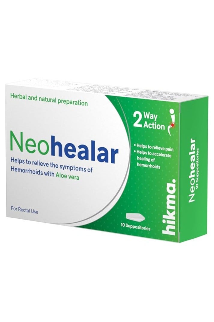 HIKMA Neo Healer Suppositories (10S) - Image 2