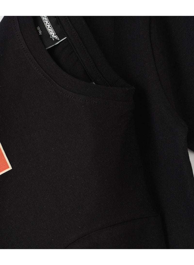 UrbanHaul Tekken Graphic Print Round Neck Boys T-Shirt - Image 4