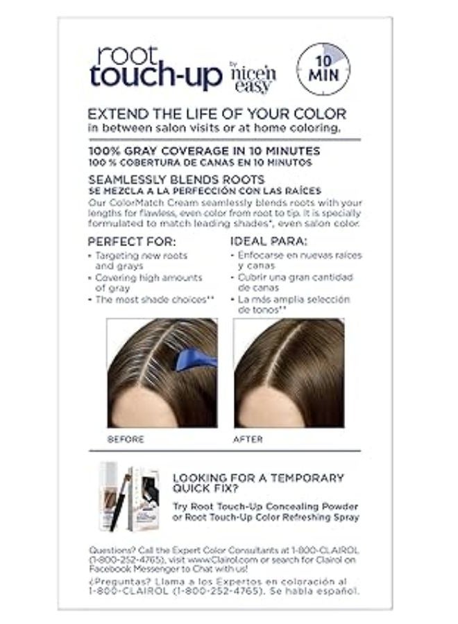 كلايرول صبغة شعر كليرول روت تاتش أب من نايس آند إيزي، 5 ألوان شعر بني متوسط - Image 2