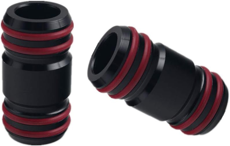 JGR Aluminum Oil Cooler Pipe For 4.2L V8 Engine S4, A8, A6, RS6, VW Phaeton (BLACK) - Image 2