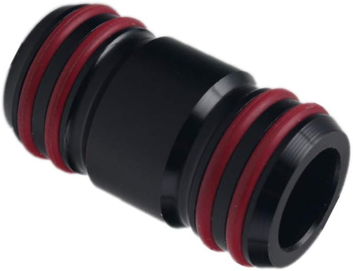 JGR Aluminum Oil Cooler Pipe For 4.2L V8 Engine S4, A8, A6, RS6, VW Phaeton (BLACK) - Image 1