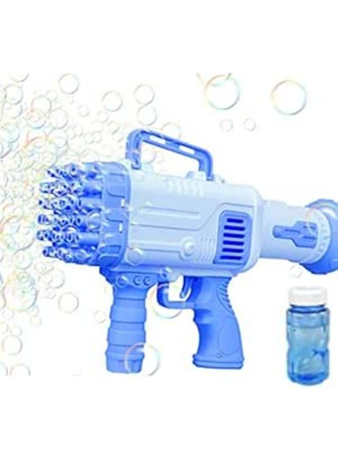 Plastic Bubble 25 Holes Toy Bubble Maker Bubble Machine  Bubble Makers blue