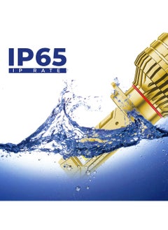 توبيز مجموعة مصابيح أمامية LED أصلية مختبرة من Toby's T19Ultra H11 بقوة 65 واط/قطعة، شعاع عالي 6500 لومن وشعاع منخفض 6500 لومن، ألوان زاهية مع درجة حرارة (6500 كلفن، 4300 كلفن)  - Image 5