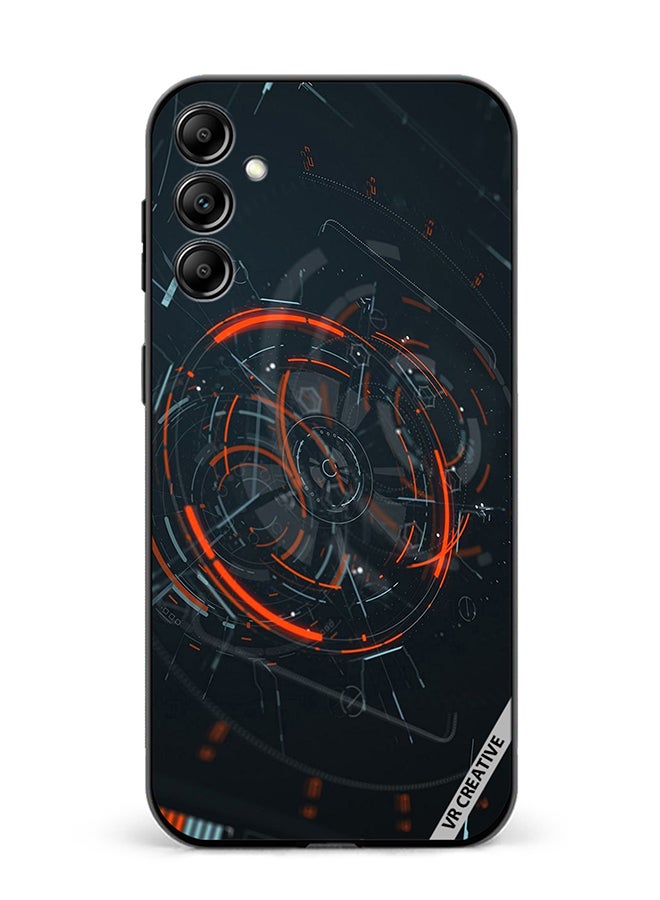 VR CREATIVE Protective Case Cover For Samsung Galaxy A55 Tech Design Multicolour - Image 1