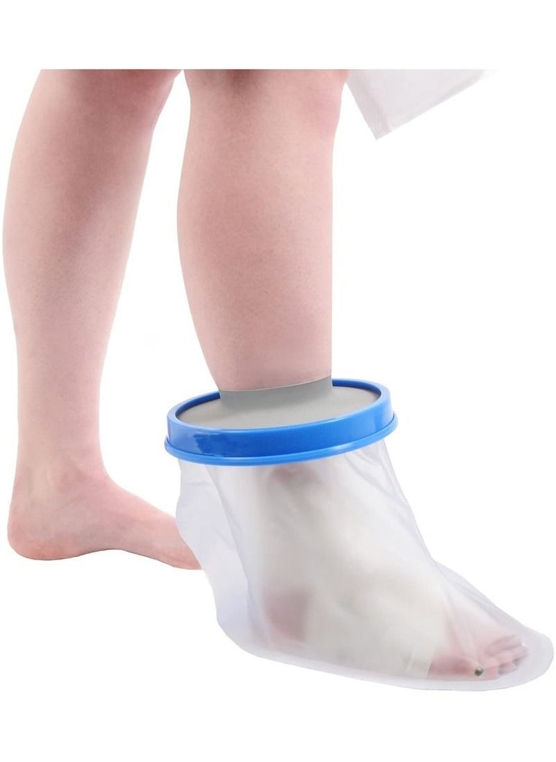 Foot & Ankle Waterproof Foot Cast Cover for Shower Watertight Foot Protector - Image 1