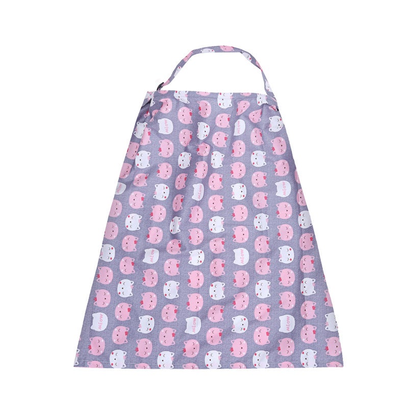 Cotton Breastfeeding Towel Breastfeeding Towel Breastfeeding Towel Go Out Breastfeeding Shawl Spring Summer Autumn Shelter Towel Sling Cloth Prevent Light - Image 1