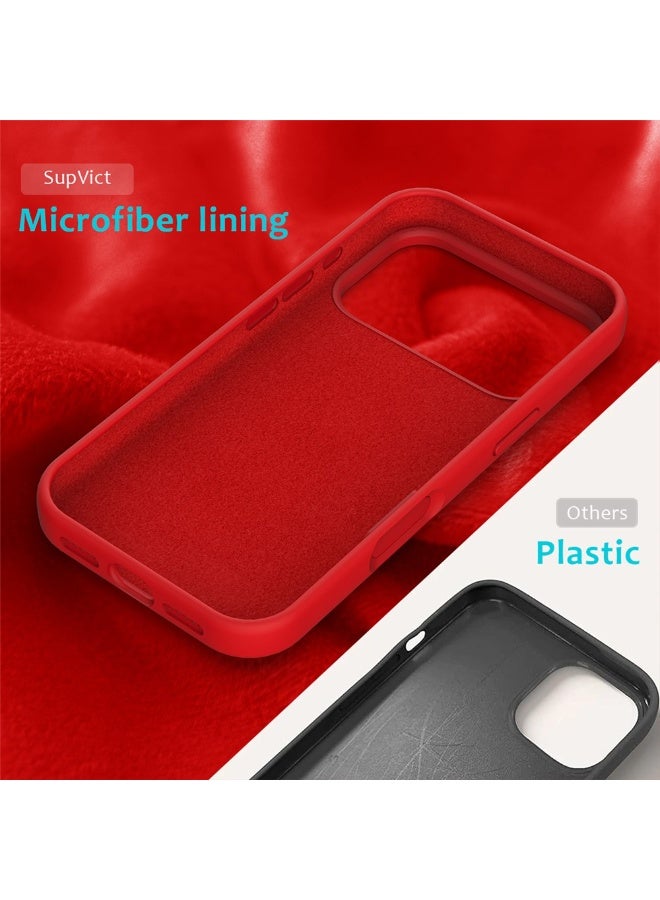 Houmt iPhone 17 Pro Max Case Soft Silicone Slim Thin Protective Phone Cover with Inner Microfiber Lining For iPhone 17 Pro Max 6.9-inch - Image 5