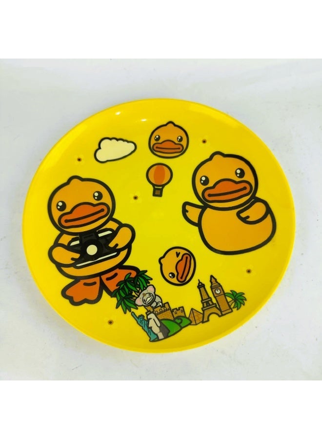 3 أطباق بلاستيك عالى الجودة -صحى وامن وضد الكسر -مبهج للأطفال - Image 5