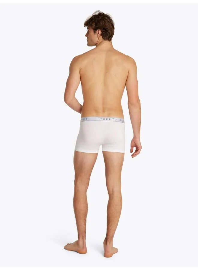 تومي هيلفيغر 3-Pack Essential Repeat Logo Waistband Trunks