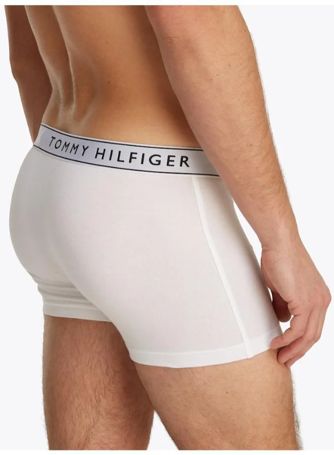 TOMMY HILFIGER 3-Pack Essential Repeat Logo Waistband Trunks