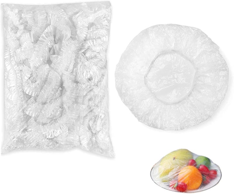 أكياس حفظ الطعام من بيمويز، 150 قطعة، أغطية بلاستيكية مرنة لتخزين الطعام، أغطية أوعية، لوازم مطبخ، أكياس بلاستيكية لاصقة متعددة الاستخدامات لحفظ الفواكه والخضراوات واللحوم.