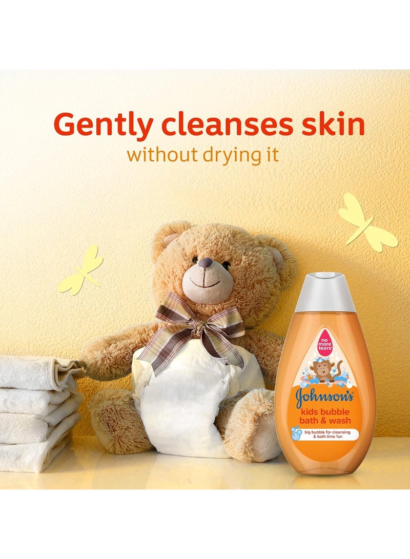 Johnson's Kids Bubble Bath & Wash 300 ML - Image 3