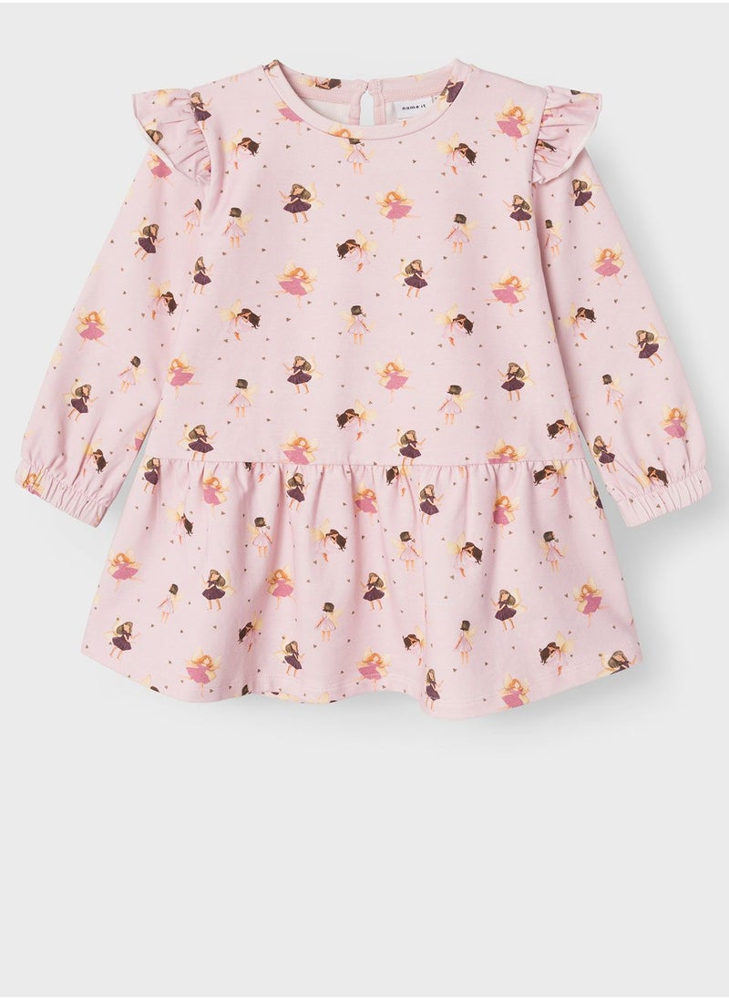 NAME IT Kids Tiered Hem Dress  - Image 1