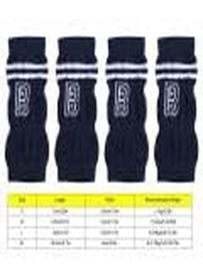 زيروديس واقيات كوع الكلاب من زيروديس، 4 قطع، جوارب كوع محبوكة للكلاب، جوارب مرنة لحماية كوع الكلاب، أغطية دافئة لكوع الكلاب، أكمام أرجل للحيوانات الأليفة، مقاس متوسط - Image 3