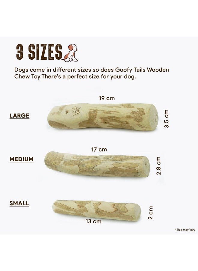 Goofy Tails Coffee Wood Dog Toys Combo| Splinter Free, Caffeine Free, Dog Chew Toys| Natural, Safe Puppy Toy| Dental Care Dog Toy & Training Chew Toys for Dogs| Durable Toys for Dog| Large, 2 Piece - pzsku/Z0755D21B95B565320B0CZ/45/_/1737721492/3da8bdbf-75b5-48e3-bc46-c53c64927c01