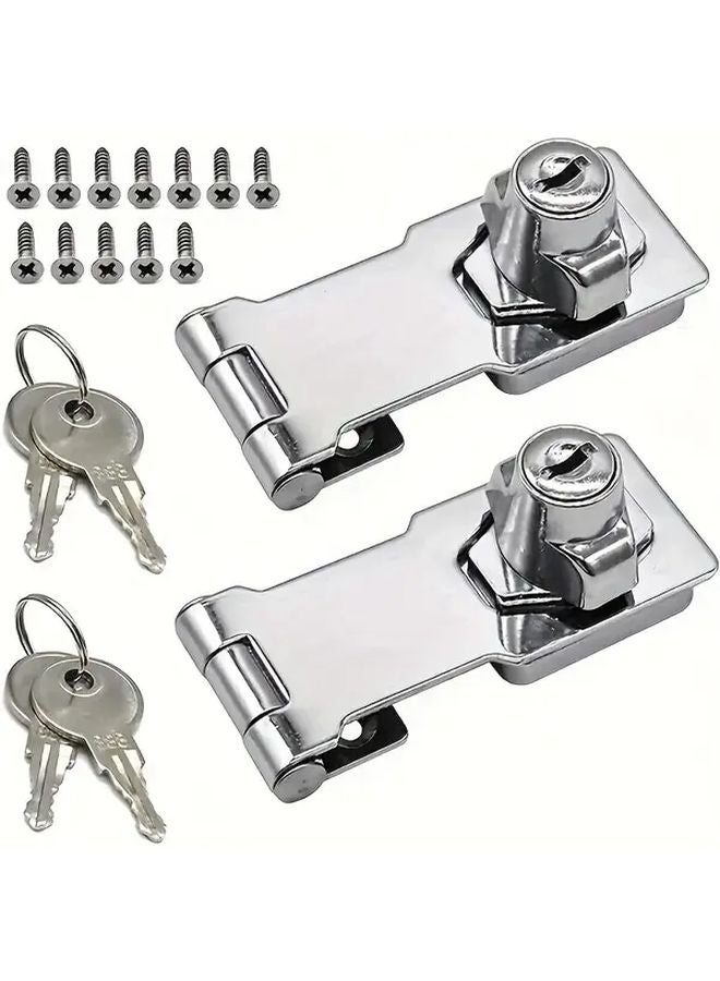 Bronze 3 Inch Key Fob Lock For Doors Cabinets Toolboxes And Lockers - Image 2