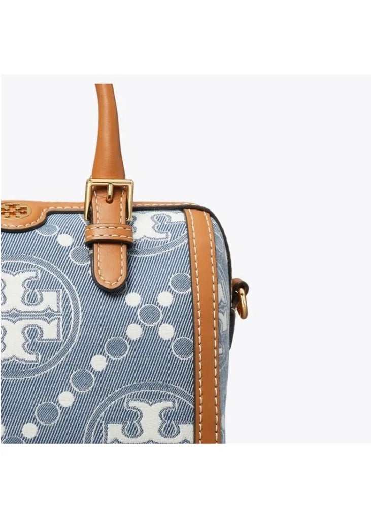 TB - TORY BURCH T Monogram Mini Barrel Bag - Image 1
