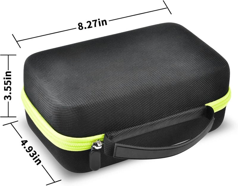 GWCASE Case Compatible with Brother PT-H110 PTH100LBXG1 PT-E110 Label Printer, Storage Holder Carrying Organizer for P-Touch Labeller, Label Tapes, Accessories (Box Only) -Black - Image 5