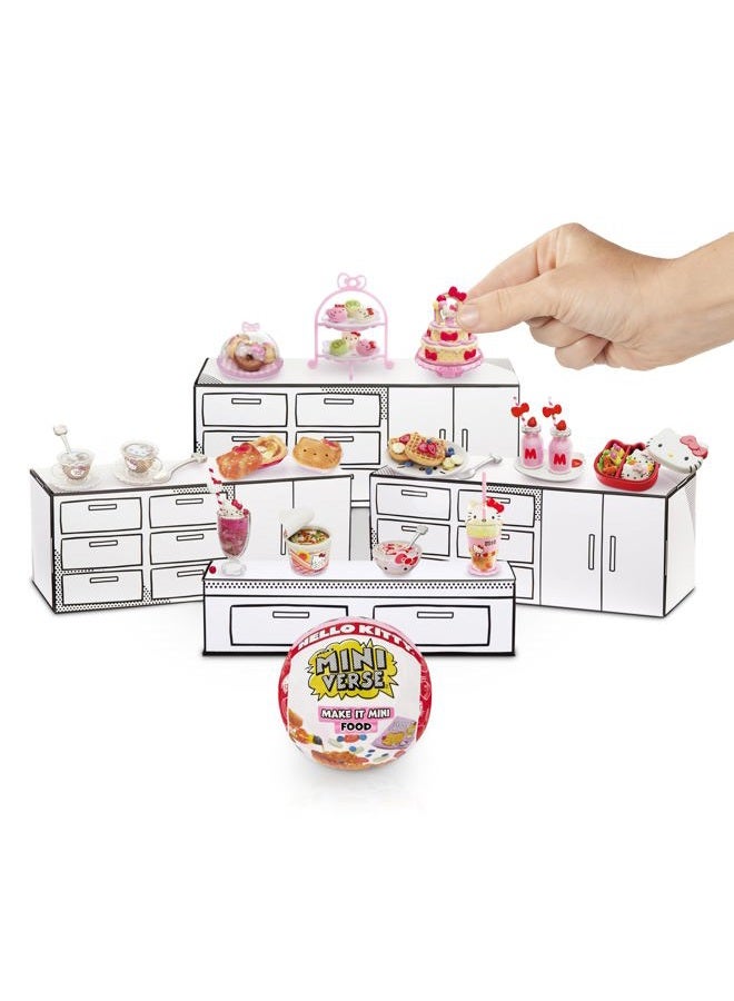 MGA's Miniverse Make It Mini Food Hello Kitty (2 Pack), Mini Collectibles, Sanrio, Mystery Blind Packaging, DIY, Crafts, Resin Play, Replica Food, Novelty, NOT Edible, 8+ - Image 3