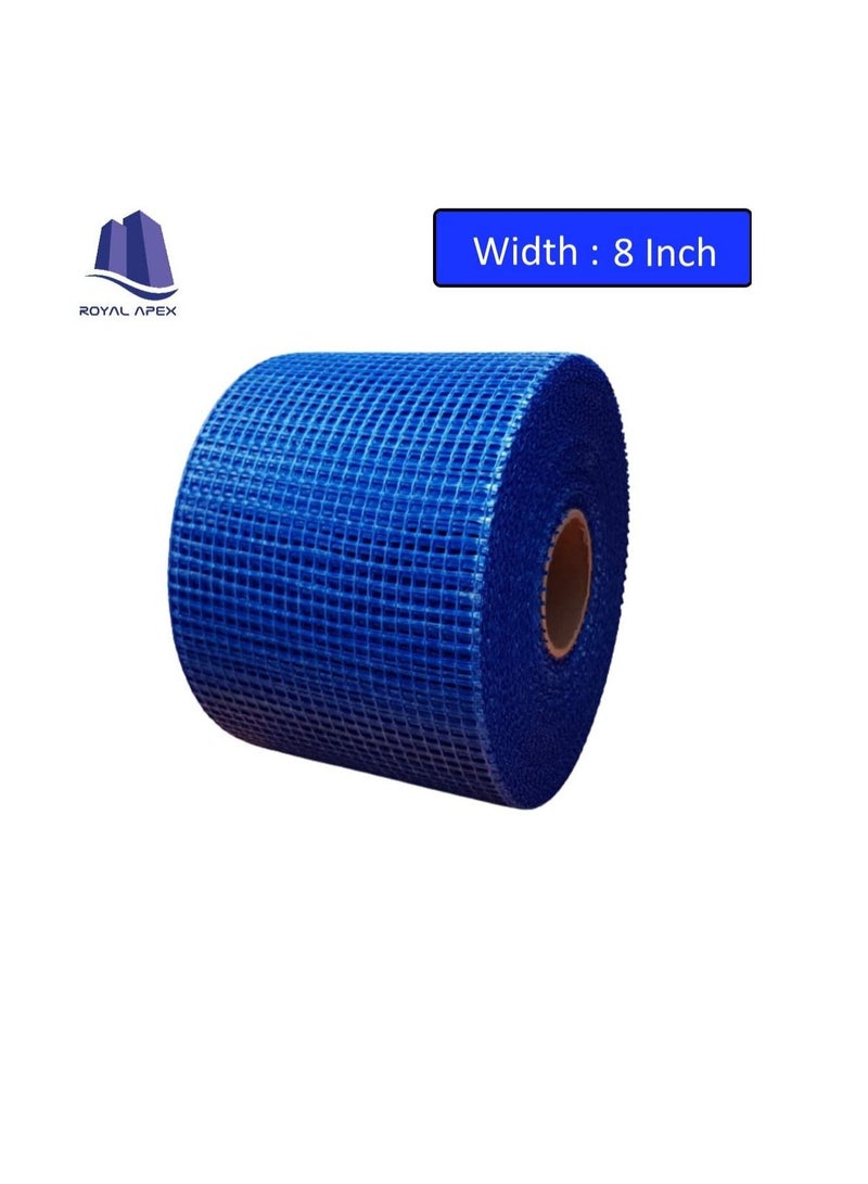 Acrylic Resin Coated Fiberglass Blue Mesh Reinforcement of Plaster And Spanning Slots as Well As Exterior Walls. (8 Inch)  - Image 2