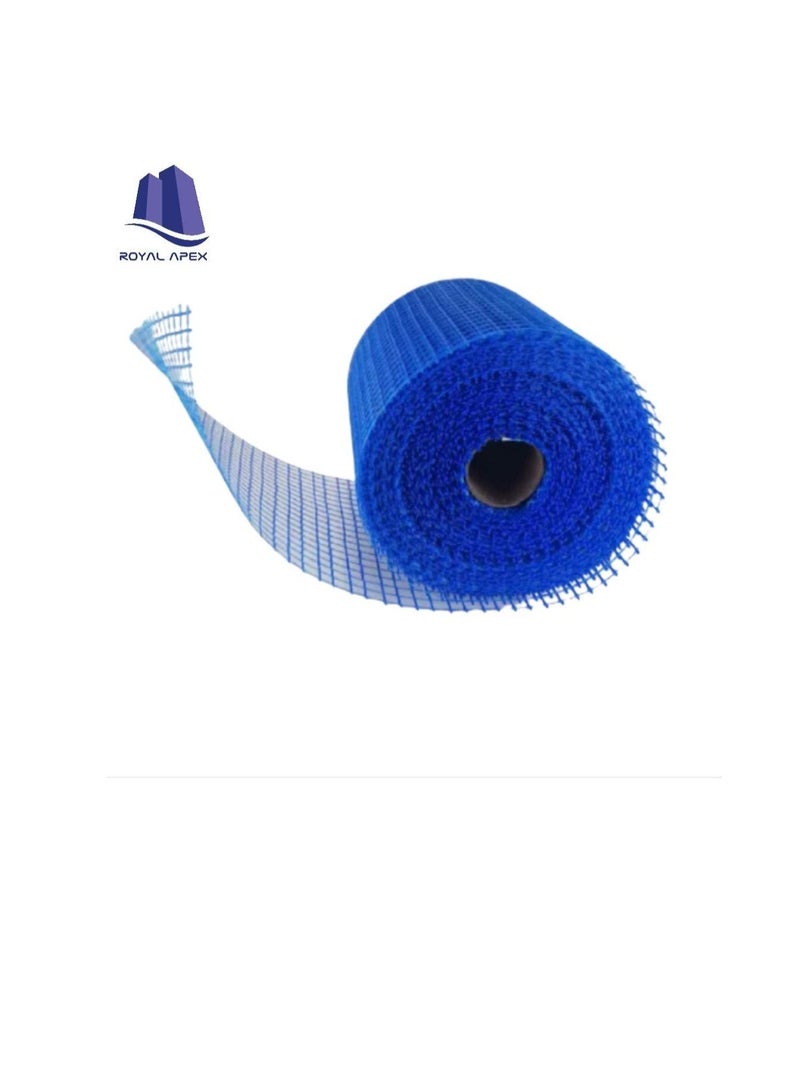 Acrylic Resin Coated Fiberglass Blue Mesh Reinforcement of Plaster And Spanning Slots as Well As Exterior Walls. (8 Inch)  - Image 3