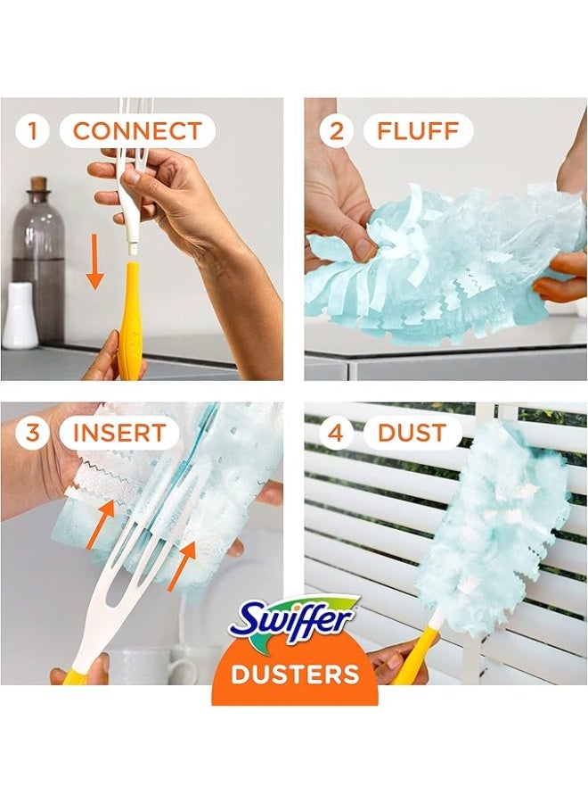 Swiffer Dust Lock Fiber Refill Dusters, Lavender & Vanilla Scent, 10 Per Box - Image 4