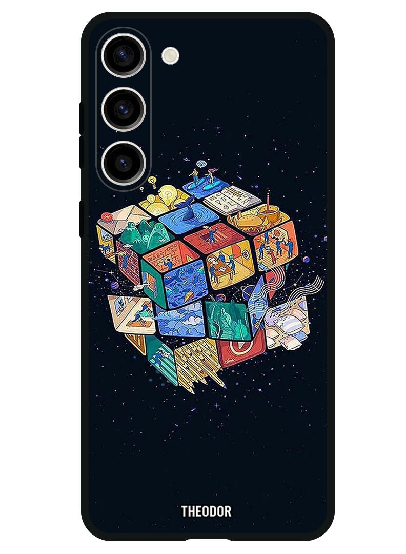 Theodor Protective Case Anti Scratch Shock Proof Bumper Cover For Samsung Galaxy S23 FE Cube - Image 1