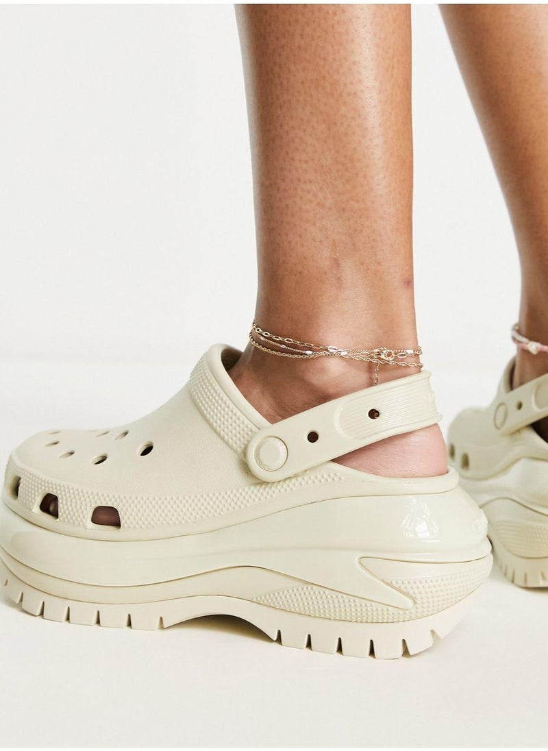 Cross - Crocs Womens Classic Mega Crush Platform Clog - Image 1