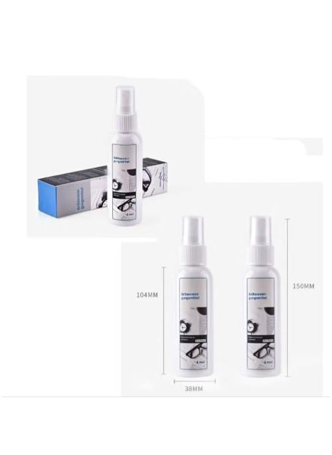 Spectacle lens cleaning and maintenance spray 60ml safe on all lenses and electronic screens