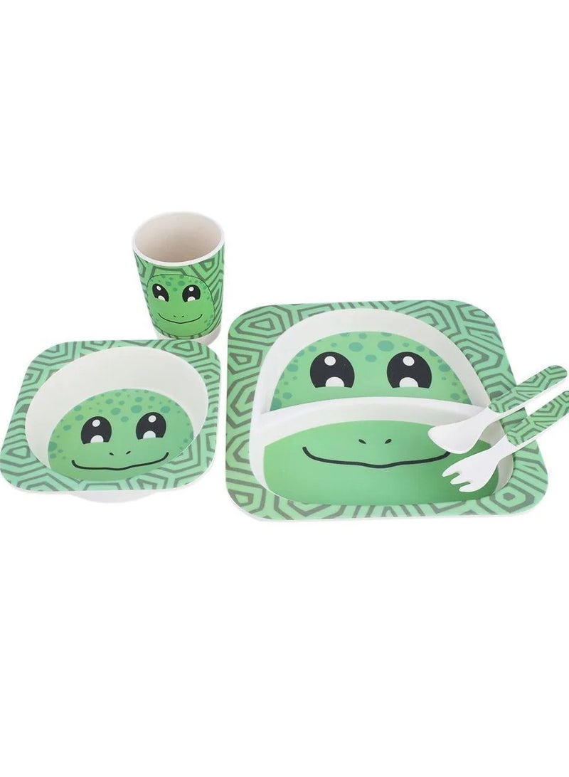 Abraj Gift Tableware Set BWD001 (Green) - Image 1