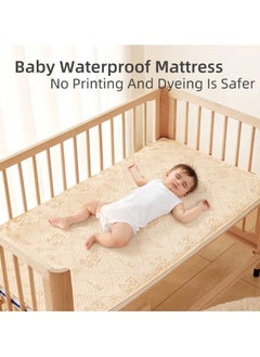 Generic Waterproof Bed Pad Washable Mattress Protector 4 Layer Blanket Sheet Soft and Absorbent Urine Pads (70 * 90) CM for Baby, Toddler, Child,n and Adults with Incontinence Cartoon Pattern  - Image 5