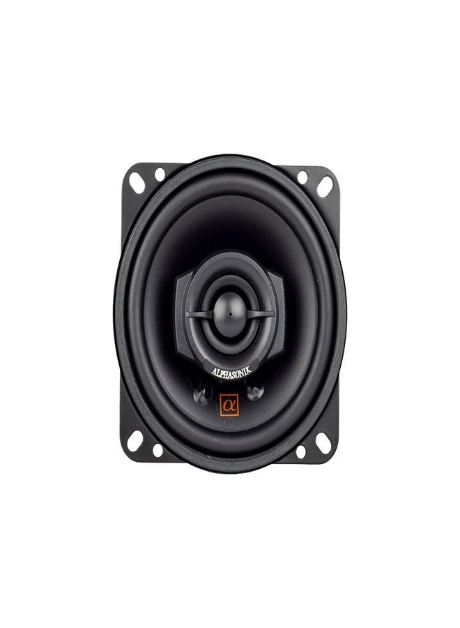 Alphasonik 1 Pair of NS42 Neuron Series 4" (240 Watts Max for The Pair) 120 Watts Max Per Speaker 2-Way Full-Range Car Audio Speaker with PEI Dome Tweeter Polypropylene Cone Grilles Included - Image 4