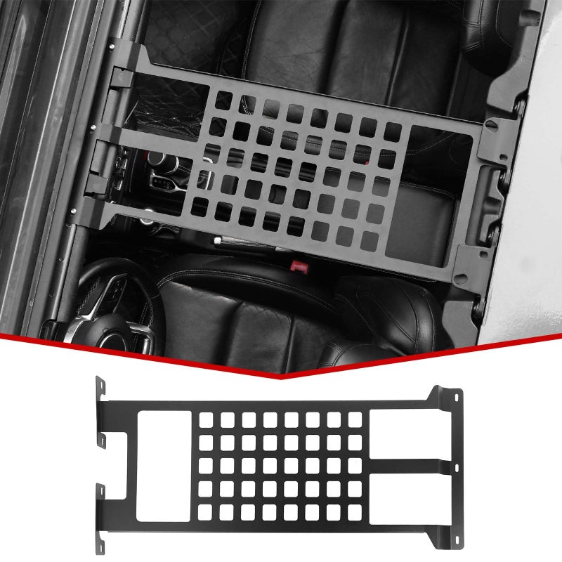 JeCar Roof Rack Hard Top Molle Panel Exterior Accessories Compatible with Jeep Wrangler JL JLU 20182023 Gladiator JT Truck