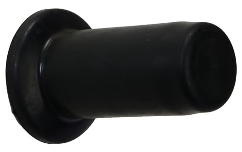 Vestil SWD-3 PVC Squeeze Grip Stretch Wrap Dispenser Black - Image 2