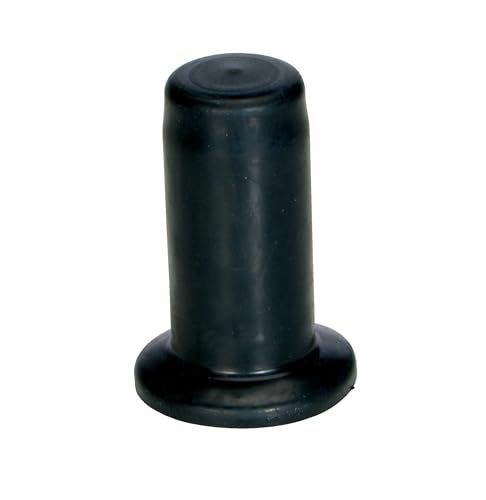 Vestil SWD-3 PVC Squeeze Grip Stretch Wrap Dispenser Black - Image 3